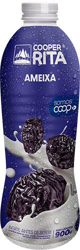 Bebida Láctea CooperRita fermentada com polpa de ameixa