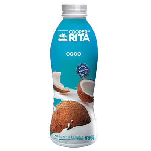Bebida Láctea CooperRita fermentada com polpa de coco