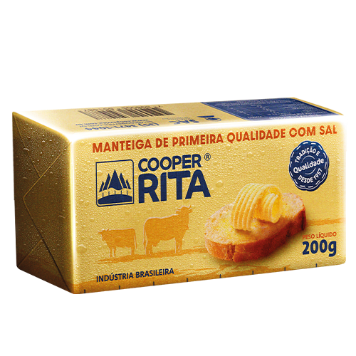 Manteiga CooperRita na concentração certa de ingredientes e tradição